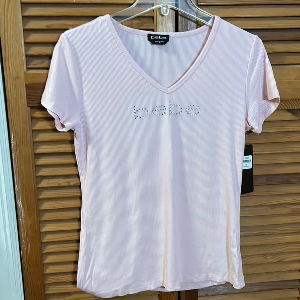 Bebe Pink Tee
